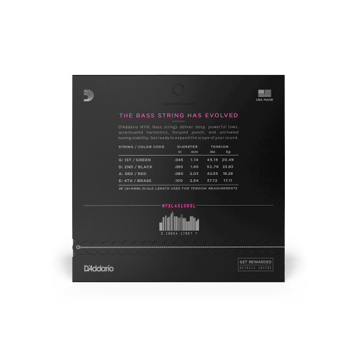 D`ADDARIO NYXL45100SL фото 2